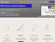 Tablet Screenshot of devresults.com